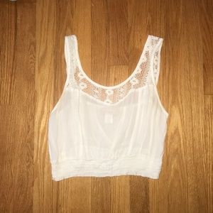 Band of gypsies boho white tank